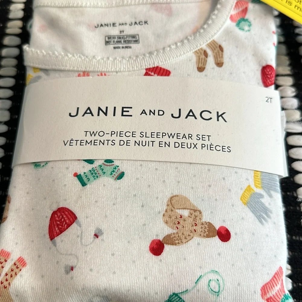 JANIE and JACK GOOD NIGHT PAJAMAS IN WINTER COZY